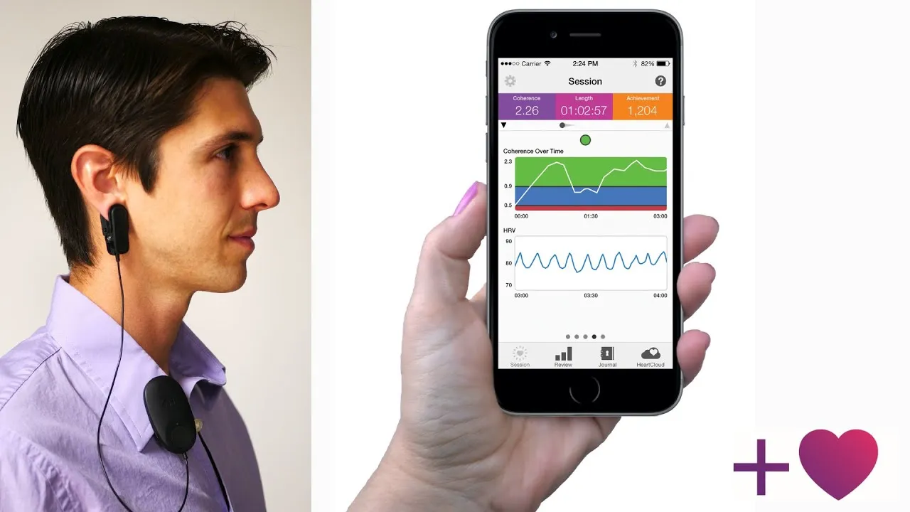 Heart Math Biofeedback System